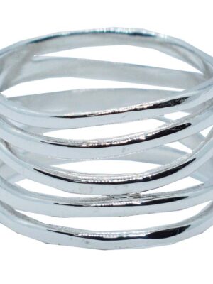 Silver Ring Plain Bands