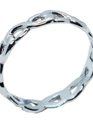 Silver Ring Eternity Plain