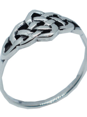 Silver Ring Celtic Knot