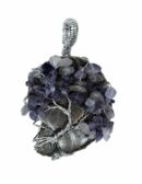 Pendant Amethyst TOL Ammonite