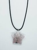Necklace Star Rose QuartzTOL