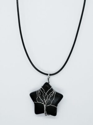 Necklace Star Obsidian TOL
