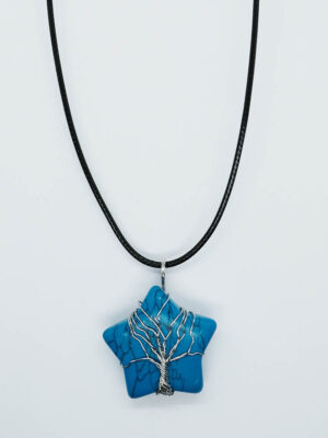 Necklace Star Howlite TOL