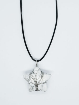 Necklace Star Howlite TOL