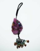 Hanger TOL On Agate Slice Pink