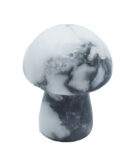 Mushroom White Howlite 20mm