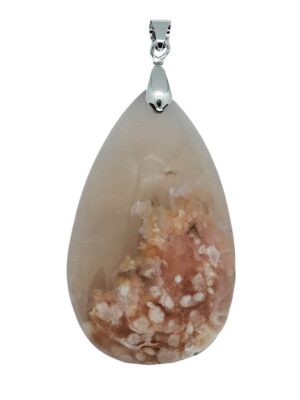 Pendant Flower Agate Large