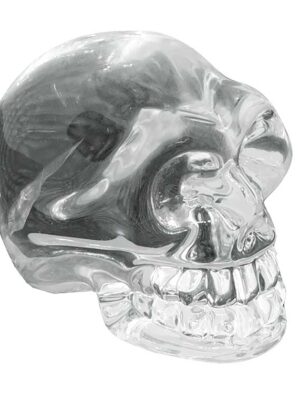 Skull Glass White 50mm