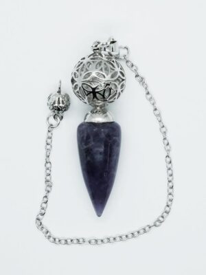 Pendulum Ball Amethyst Wand