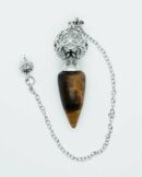 Pendulum Ball Tiger Eye Wand