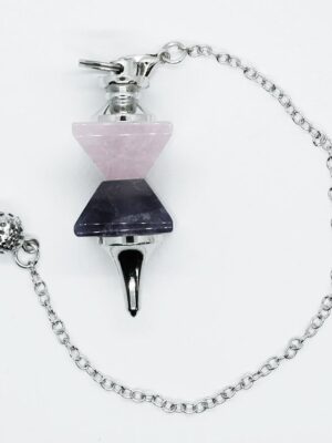 Pendulum Rose Quartz And Amethyst