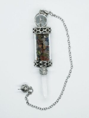 Pendulum Chakra Chips Wand