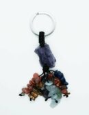 Keyring Rough Amethyst Chakra