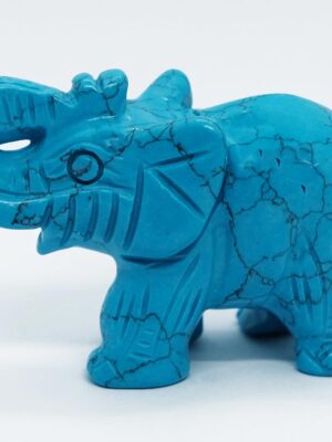 Elephant Blue Howlite 66.25mm