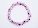 Bracelet Beaded Evil Eye Pink