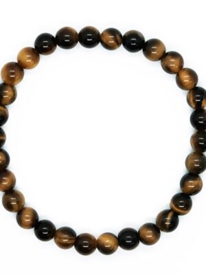 Bracelet 6mm Bead Tiger Eye