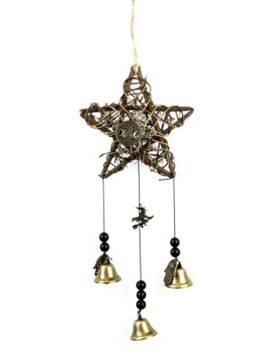 Hanging Bells Protection Pentagram