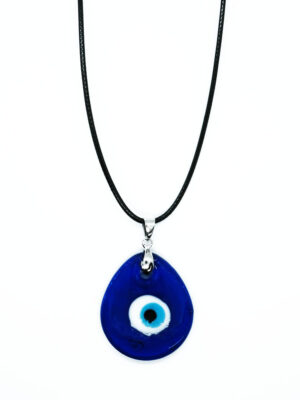 Necklace Evil Eye Drop Blue