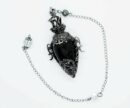 Pendulum Pentagram Vase Obsidian