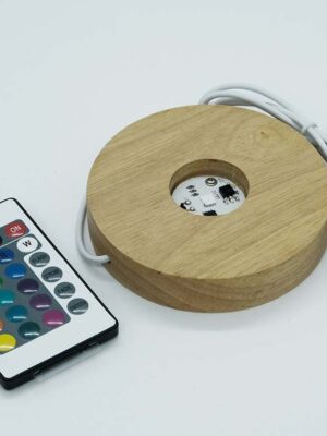 Light LED Wooden Base Colour