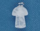 Pendant Mushroom Clear Quartz