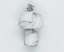 Pendant Mushroom White Howlite