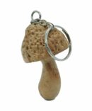 Mushroom Natural Keyring