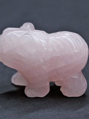Bear Rose Quartz 40mm