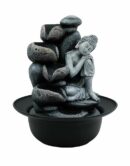 Fountain Buddha Hands on Knee