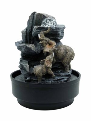 Fountain Elephant and Baby