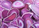 Stone Agate Slice Pink 7-9cm