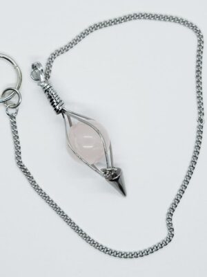 Pendulum Ball Rose Quartz