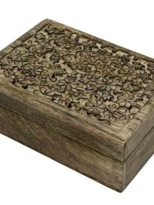 Box Rectangle Flowers 7X5"