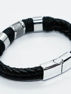 Bracelet Leather Black