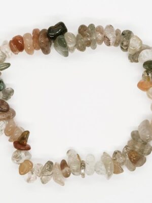 Bracelet Chip Mix Rutilated Quartz