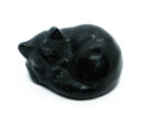 Cat 40mm Sleeping Obsidian