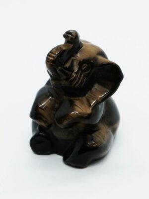 Elephant Baby 40mm Tiger Eye