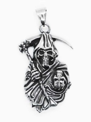 Pendant Stainless Grim Reaper