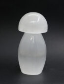 Selenite Lamp USB Mushroom 15cm