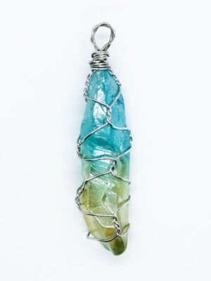 Pendant Crystal Colour Wired