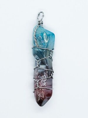 Pendant Crystal Colour Wired