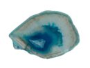 Stone Agate Slice Blue
