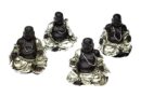 Buddha Happy Sitting Set Of 4