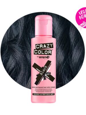 Crazy Colour (Black) 100ml