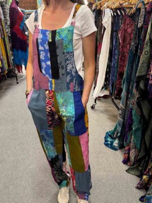 Dungaree Rayon Asst PW Size XL