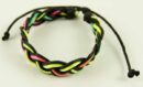 Bracelet Friendship Black Neon 6pcs