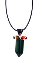 Necklace Fixed Wand Malacite