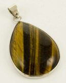 Pendant Drop Shape Tiger Eye