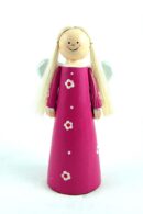 Angel Wooden Magenta