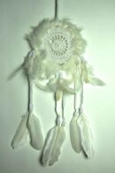 Dream Catcher Fluffy White